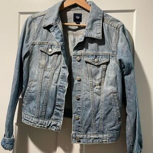 GAP Distressed Denim Jacket